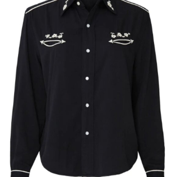 Re/Done Western Shirt - Picture 1 of 7